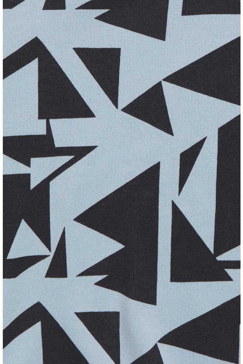 Dynamic Print T-Shirt, Alternate, color, GREY ONYX STATIC BLOCKS