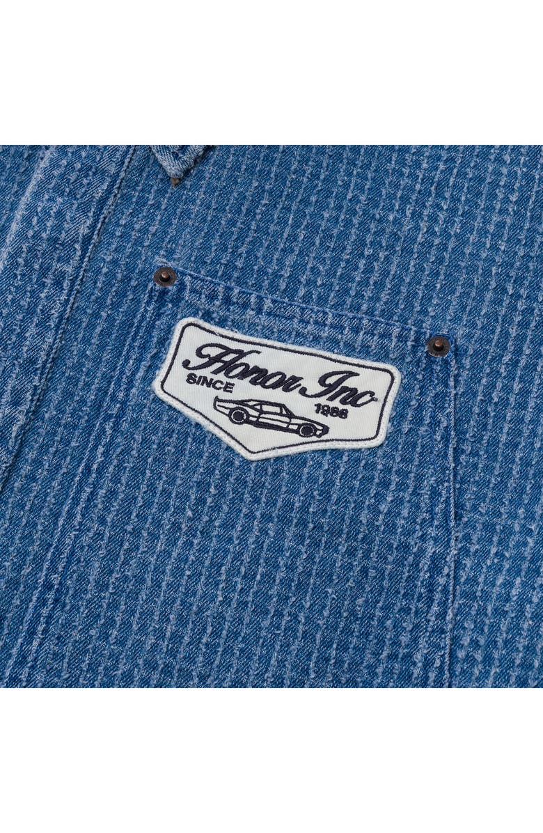 HONOR THE GIFT Honor Inc Mixed Stripe Cover Overshirt, Alternate, color,