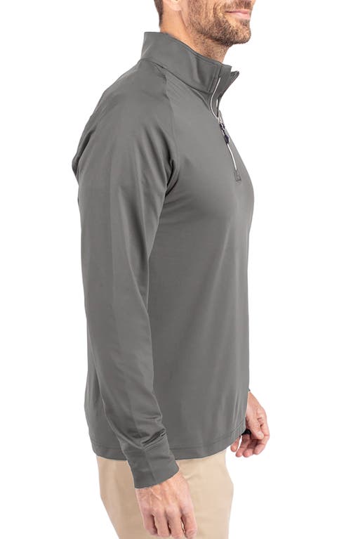 Cutter & Buck Adapt Knit Quarter Zip Pullover