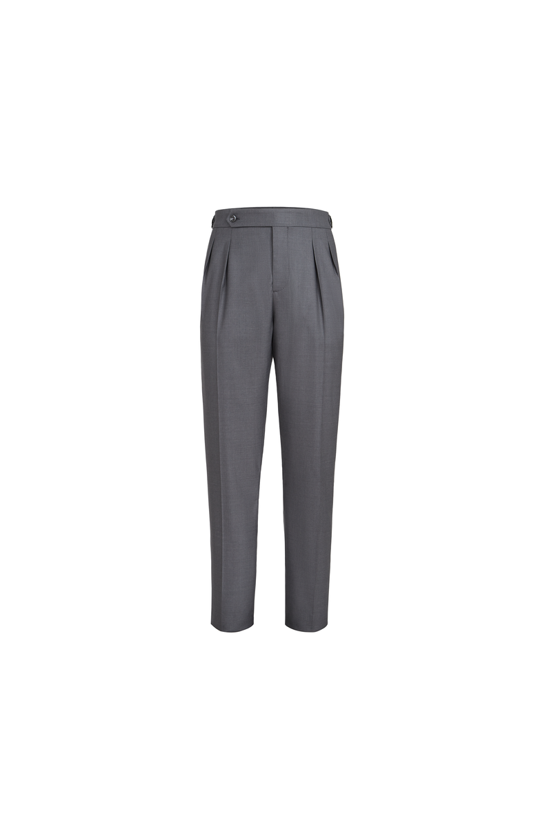 Brunello Cucinelli Tuxedo trousers, Main, color, Medium Grey