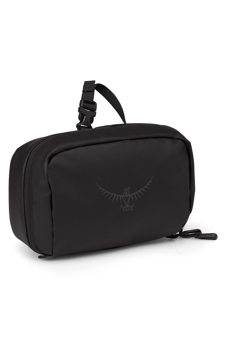 Transporter Water Resistant Toiletry Kit, Alternate, color, RAVEN BLACK/BLACK