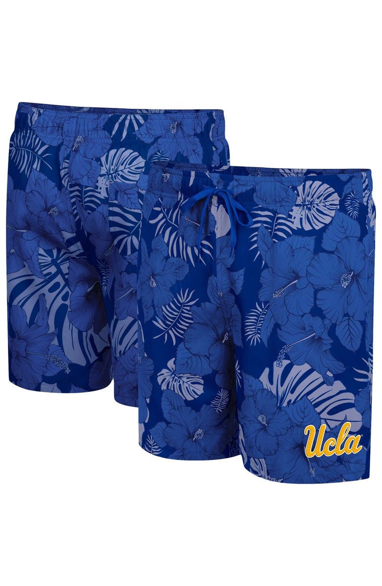 COLOSSEUM Men's Colosseum Blue UCLA Bruins The Dude Swim Shorts, Alternate, color, 