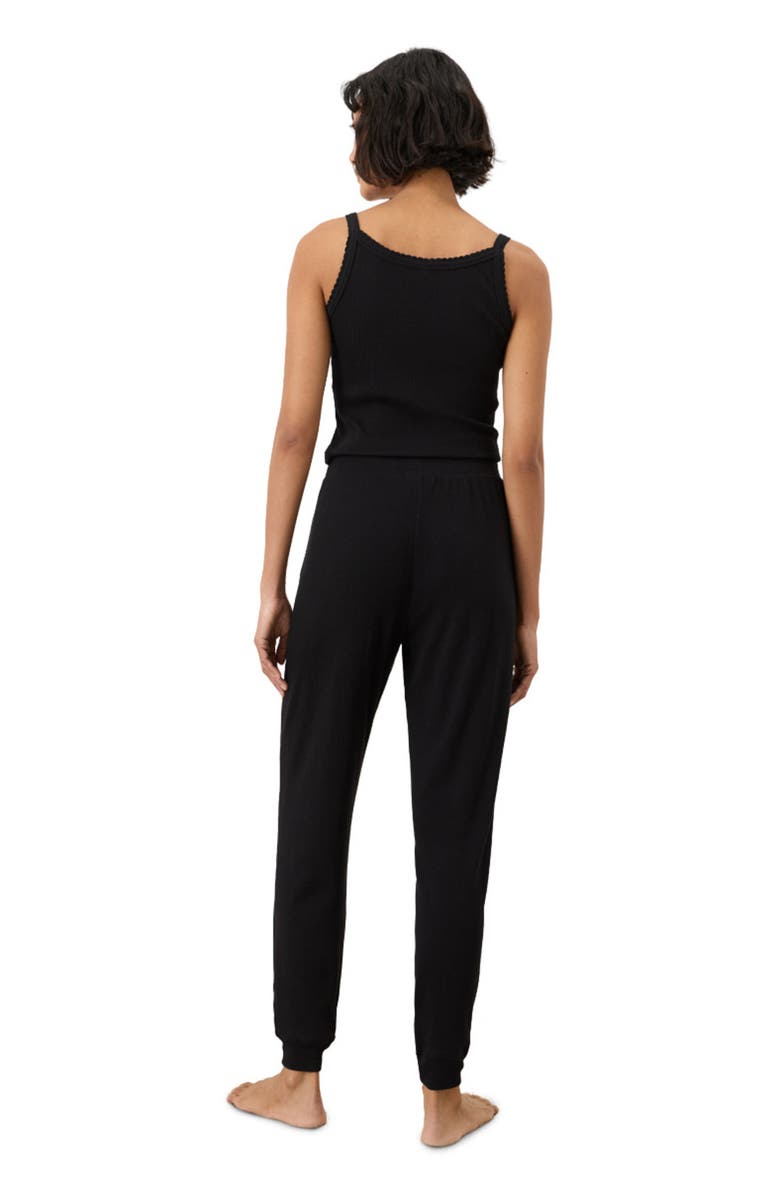 Pact Dream Rib Jogger Made with Organic Cotton, Alternate, color, Black