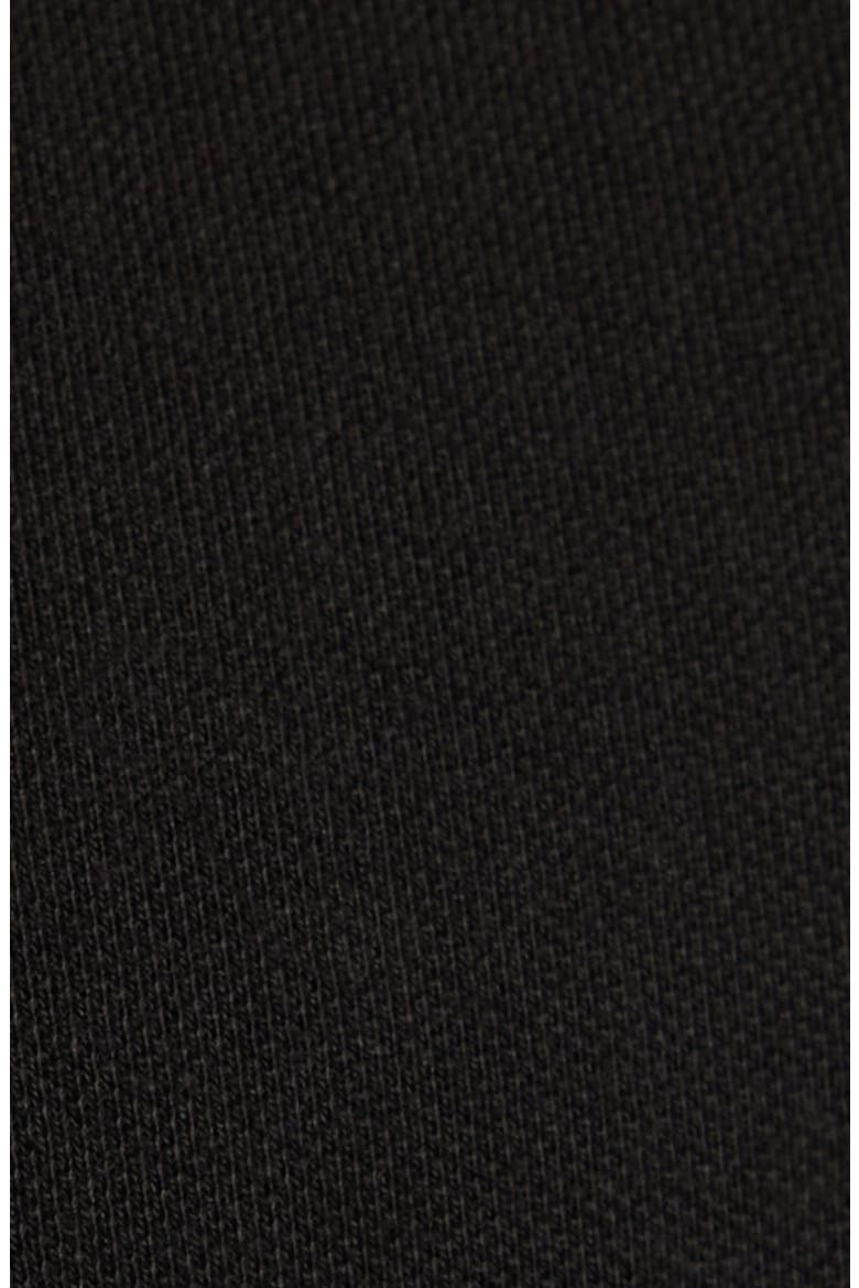 Huxlie Splice Half Zip Polo, Alternate, color, BLACK