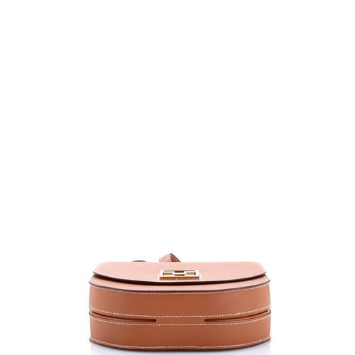 Pre-owned Hermes Hermes Mosaique Au 24 Bag Madame 21 In Gold