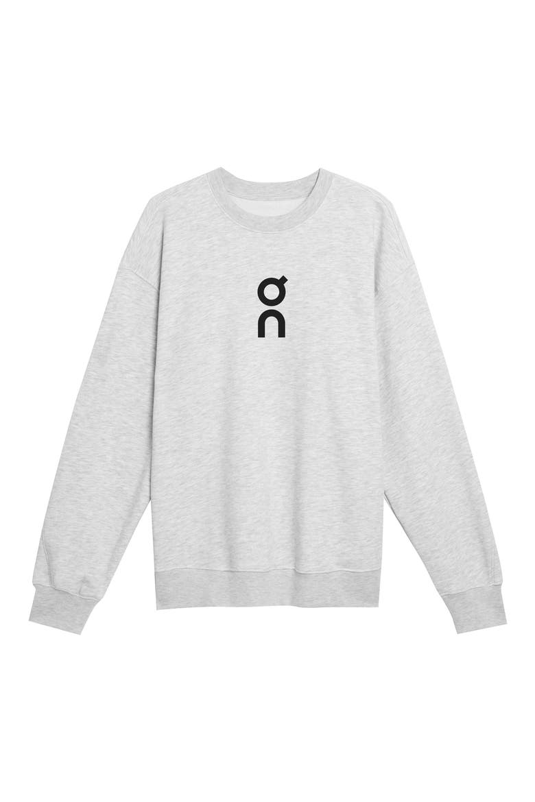 Club Crewneck Cotton Blend Sweatshirt, Alternate, color, CRATER