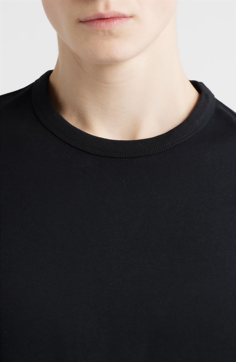 Open Edit Midweight T-Shirt, Alternate, color, Black