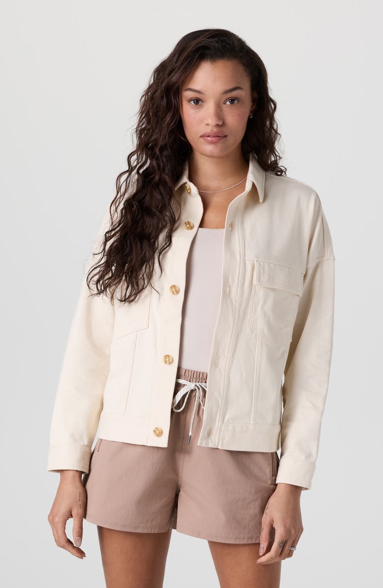 Vuori Mackenzie Jacket, Alternate, color, Natural