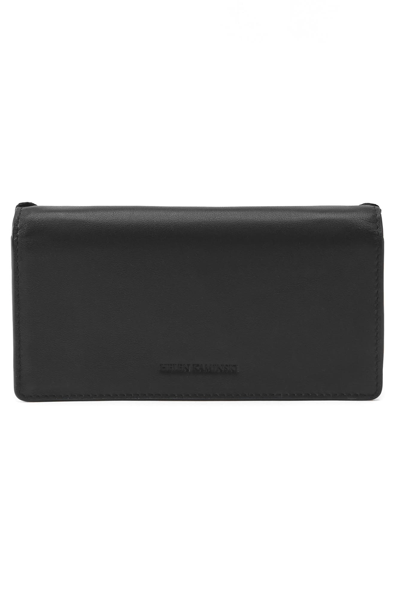 Helen Kaminski Blisse Wallet Clutch, Alternate, color, Black