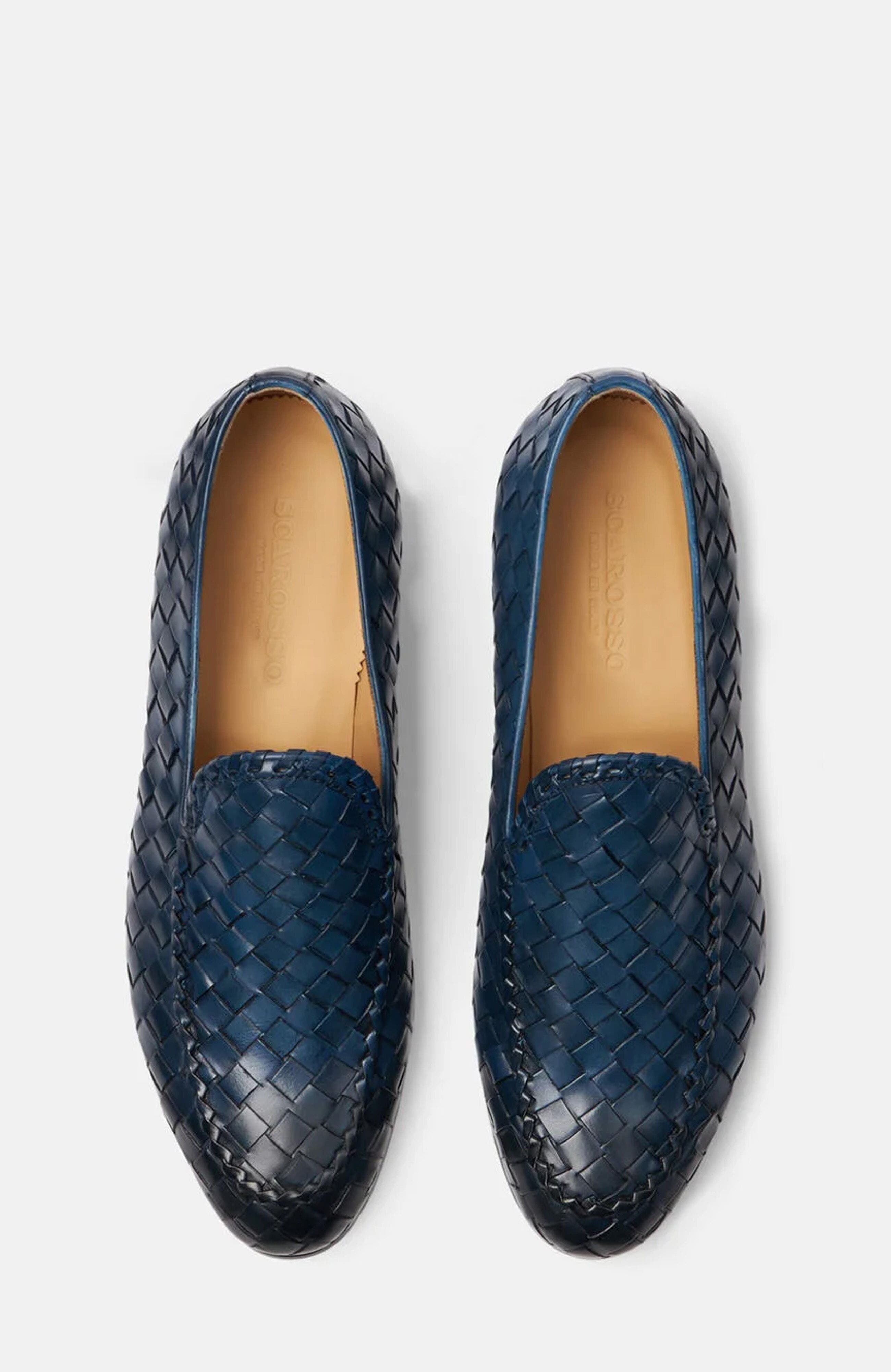 Vittorio Loafers, Alternate, color, Blue - Calf