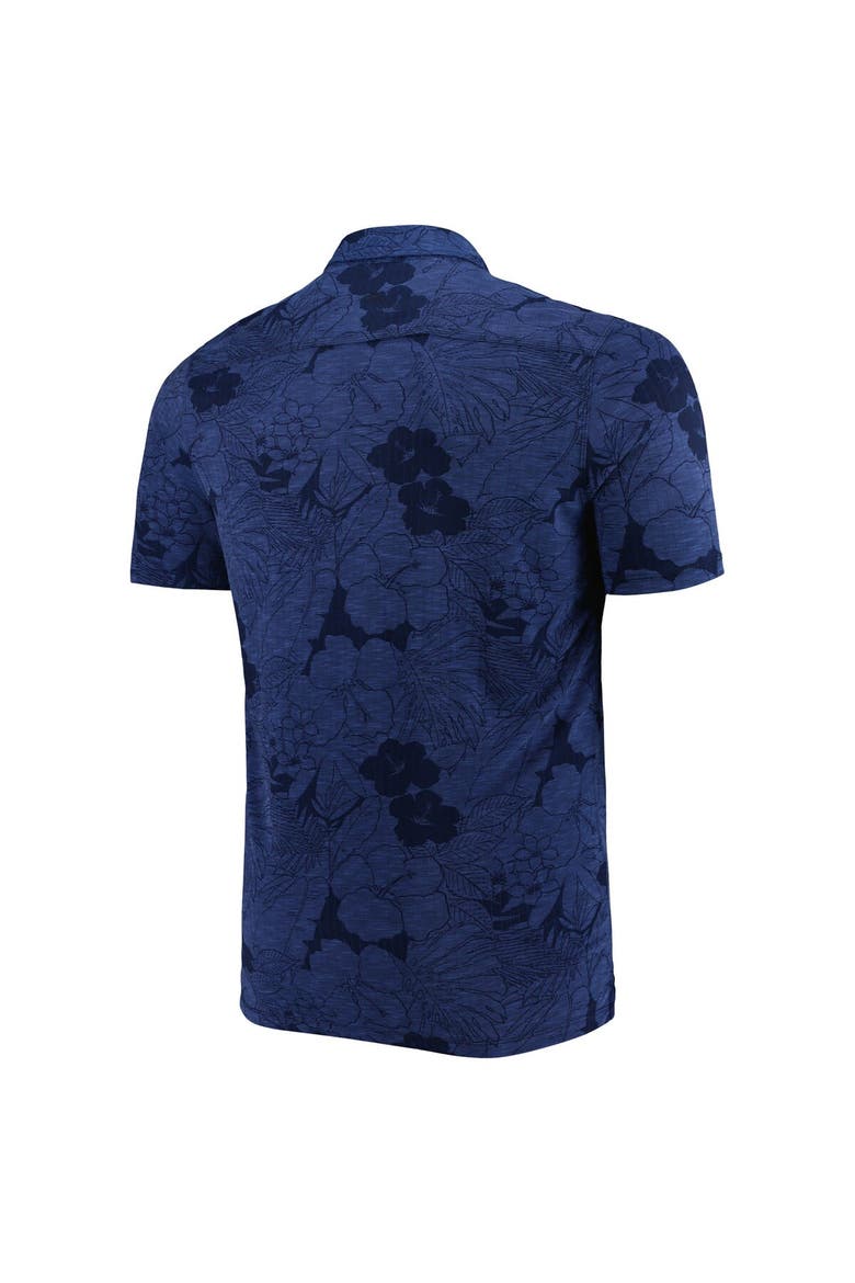 Men's Tommy Bahama Navy Tennessee Titans Big & Tall Miramar Blooms Polo, Alternate, color, Navy