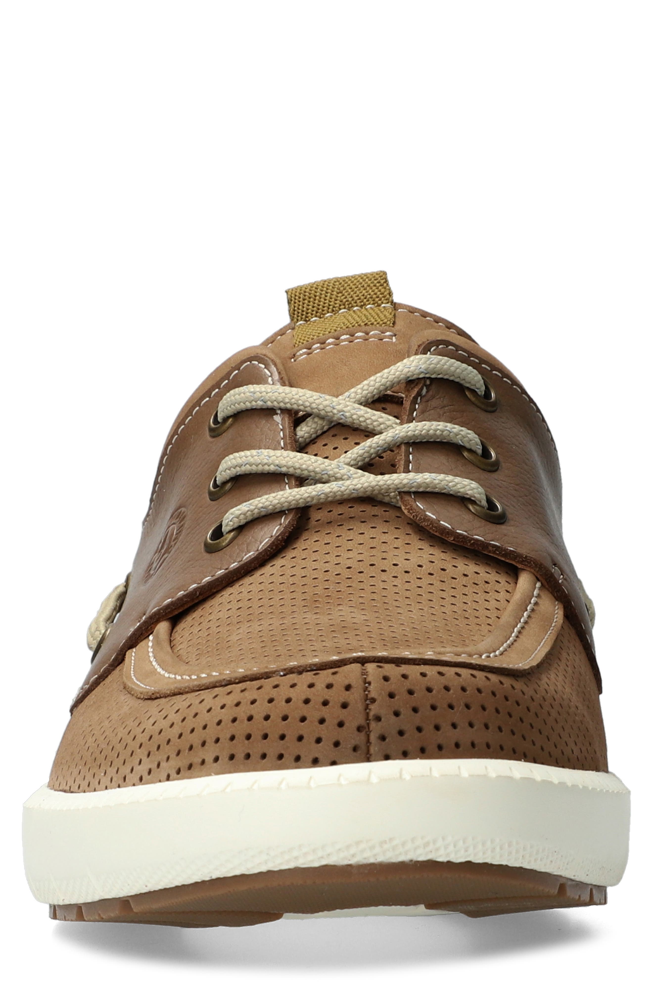 Mephisto Jozio Boat Shoe, Alternate, color, Taupe