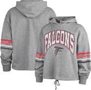 '47 Women's '47 Heather Gray Atlanta Falcons Upland Bennett Pullover Hoodie