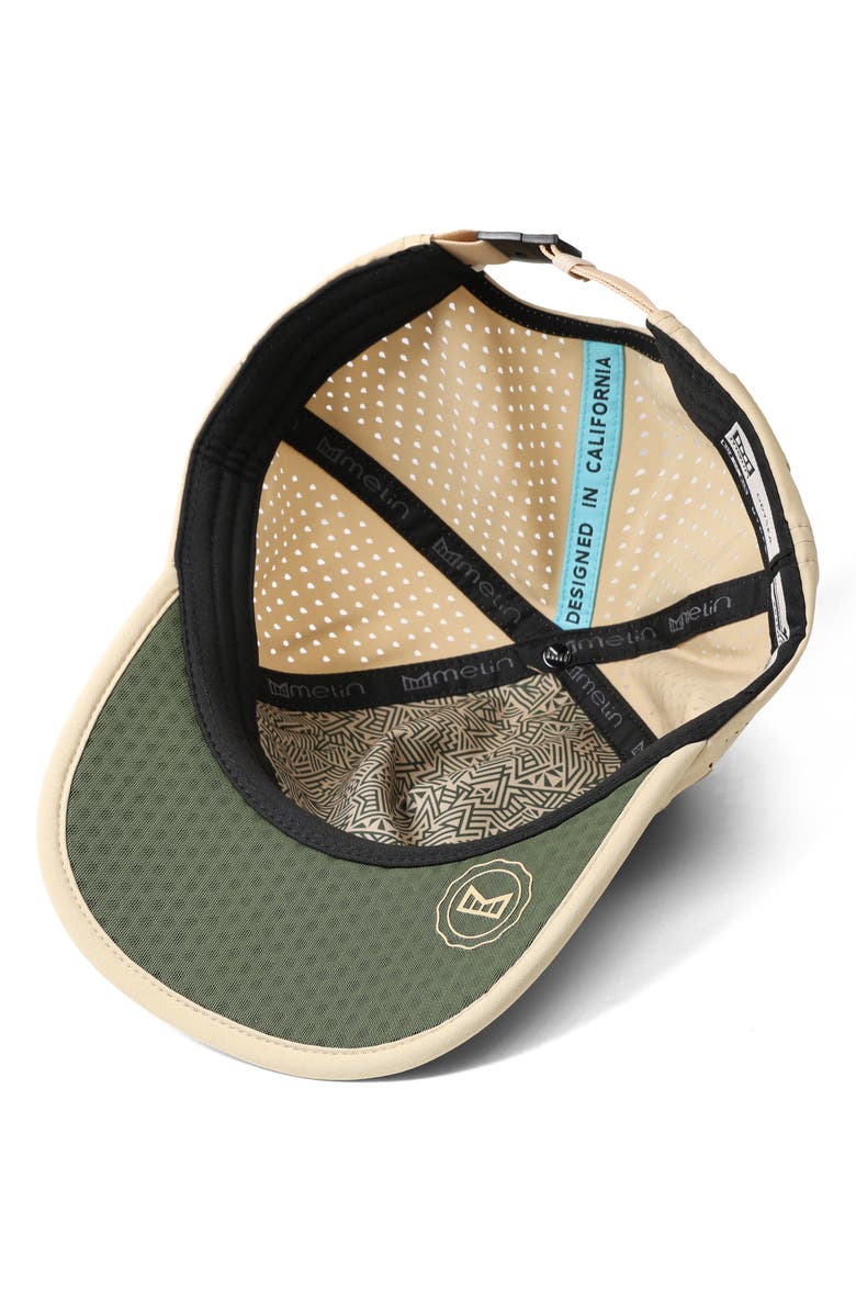 Melin Odysea Packable Hydro Snapback Ball Cap, Alternate, color, Sand