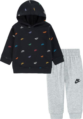 Kids' Sportswear Club Graphic Hoodie & Sweatpants Set
