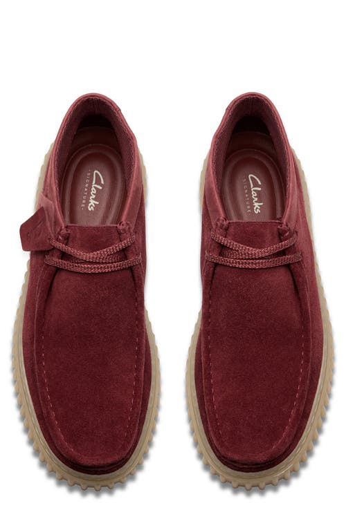 Clarksr Clarks(r) Torhill Hi Chukka Boot In Burgundy