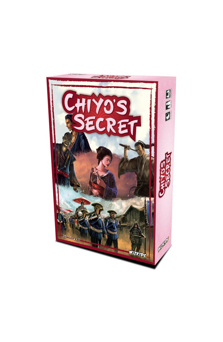 WizKids Games Chiyo's Secret Competitive Board Game, Main, color, Multicolored