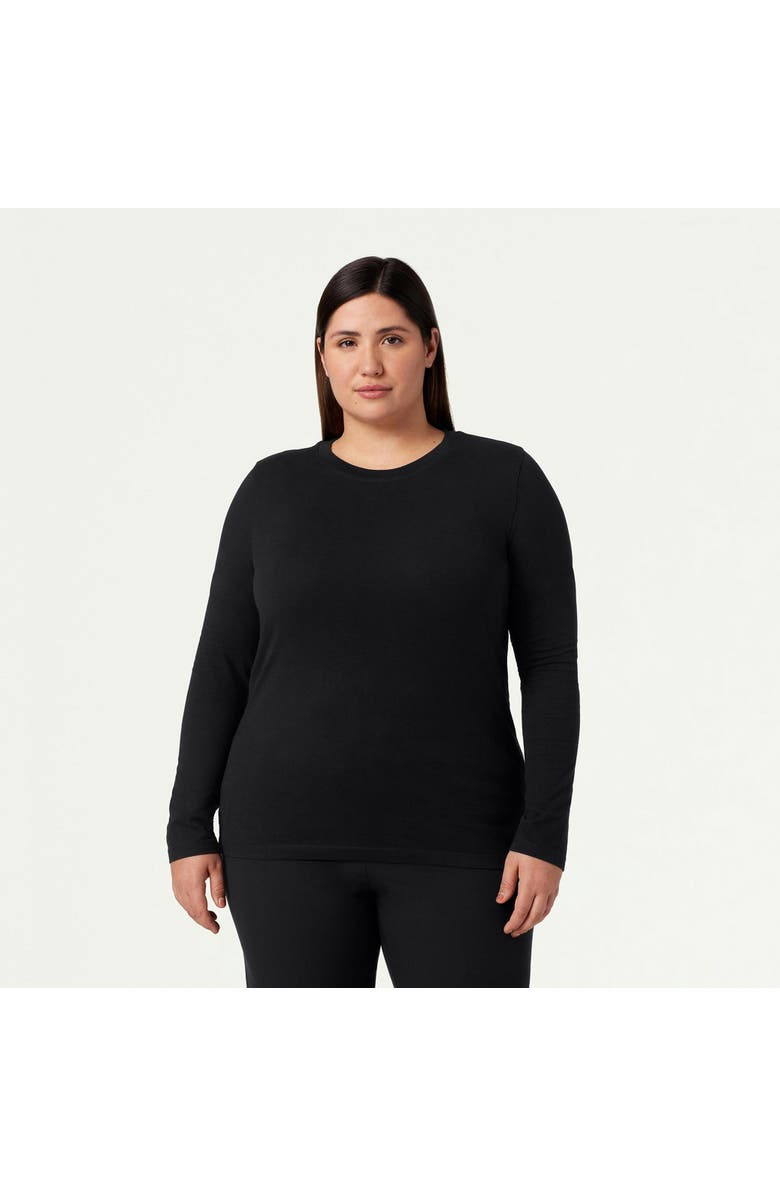 JAANUU Regen Women's Organic Cotton Underscrub, Alternate, color, Black