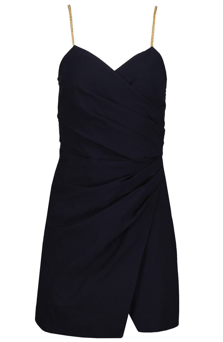 Bishop + Young Malone Faux Wrap Dress, Alternate, color, Navy