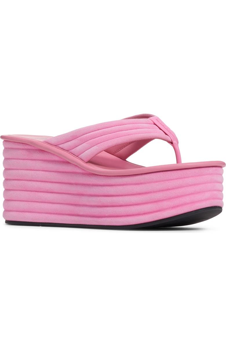 Fendi Promenade Platform Flip Flop, Main, color,