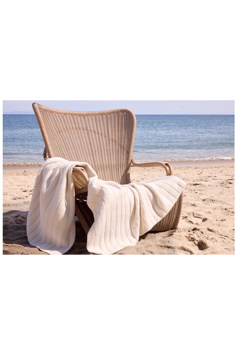 CozyChic® Textured Throw Blanket, Alternate, color, CREAM