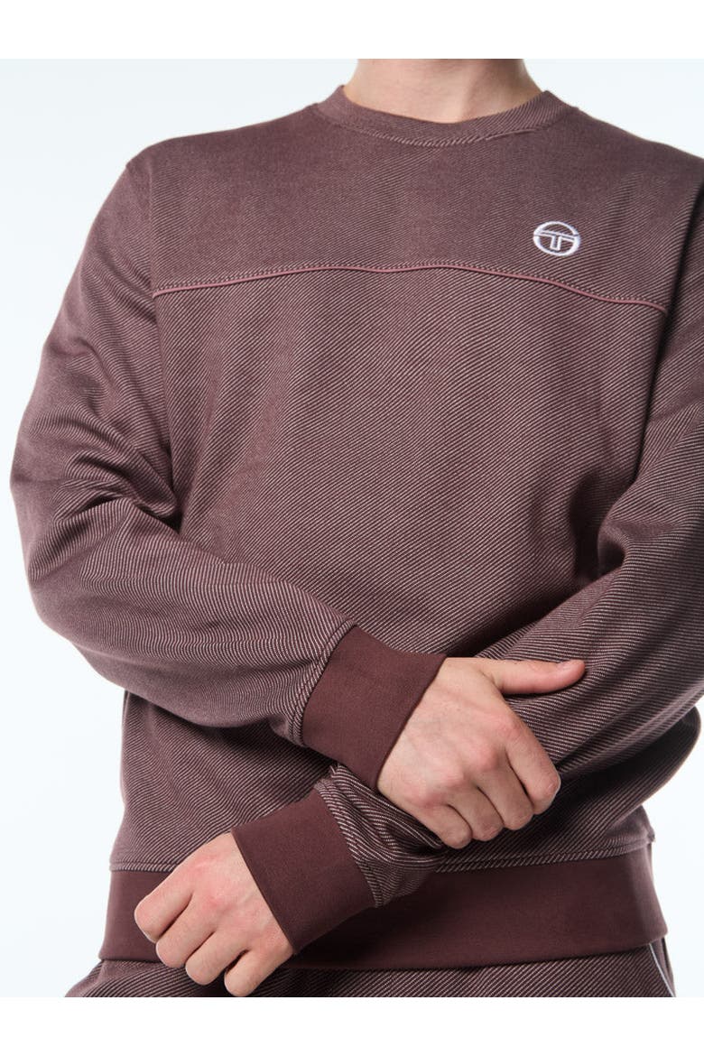 Agiato Sweatshirt, Alternate, color, HUCKLEBERRY