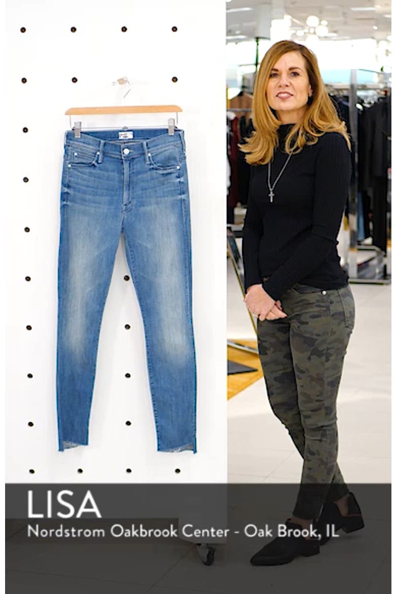 The Stunner High Rise Ankle Fray Jeans video