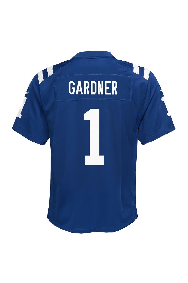 Youth Nike Ahmad Sauce Gardner Blue Indianapolis Colts Home Game Jersey, Alternate, color, Blue