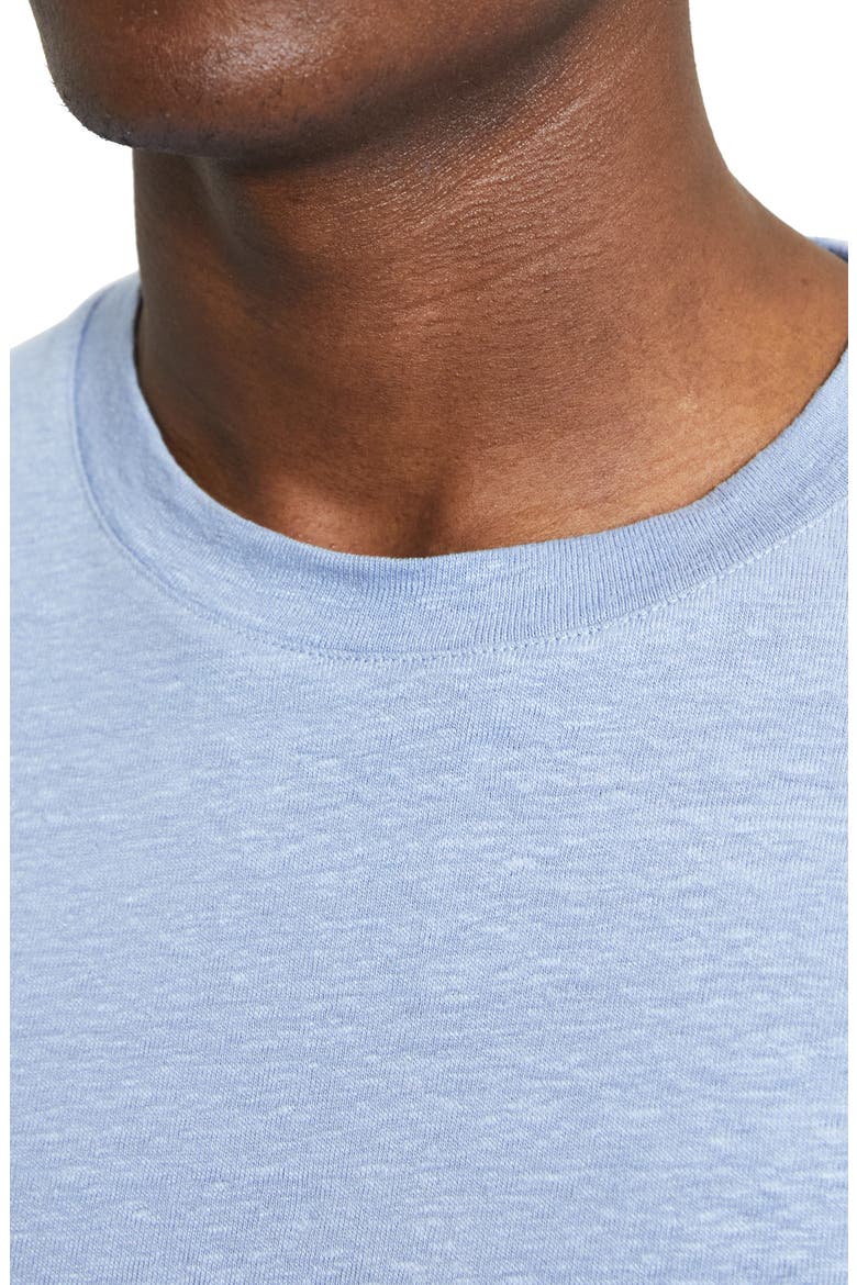 Ryder Flex Linen T-Shirt, Alternate, color, HERON - 0PW