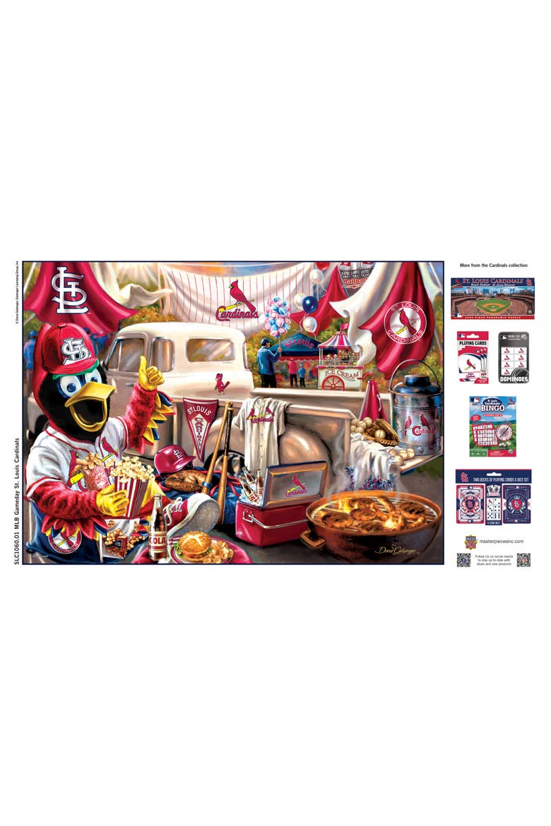 St Louis Cardinals Gameday 1000pc Puzzle, Alternate, color, Multicolor