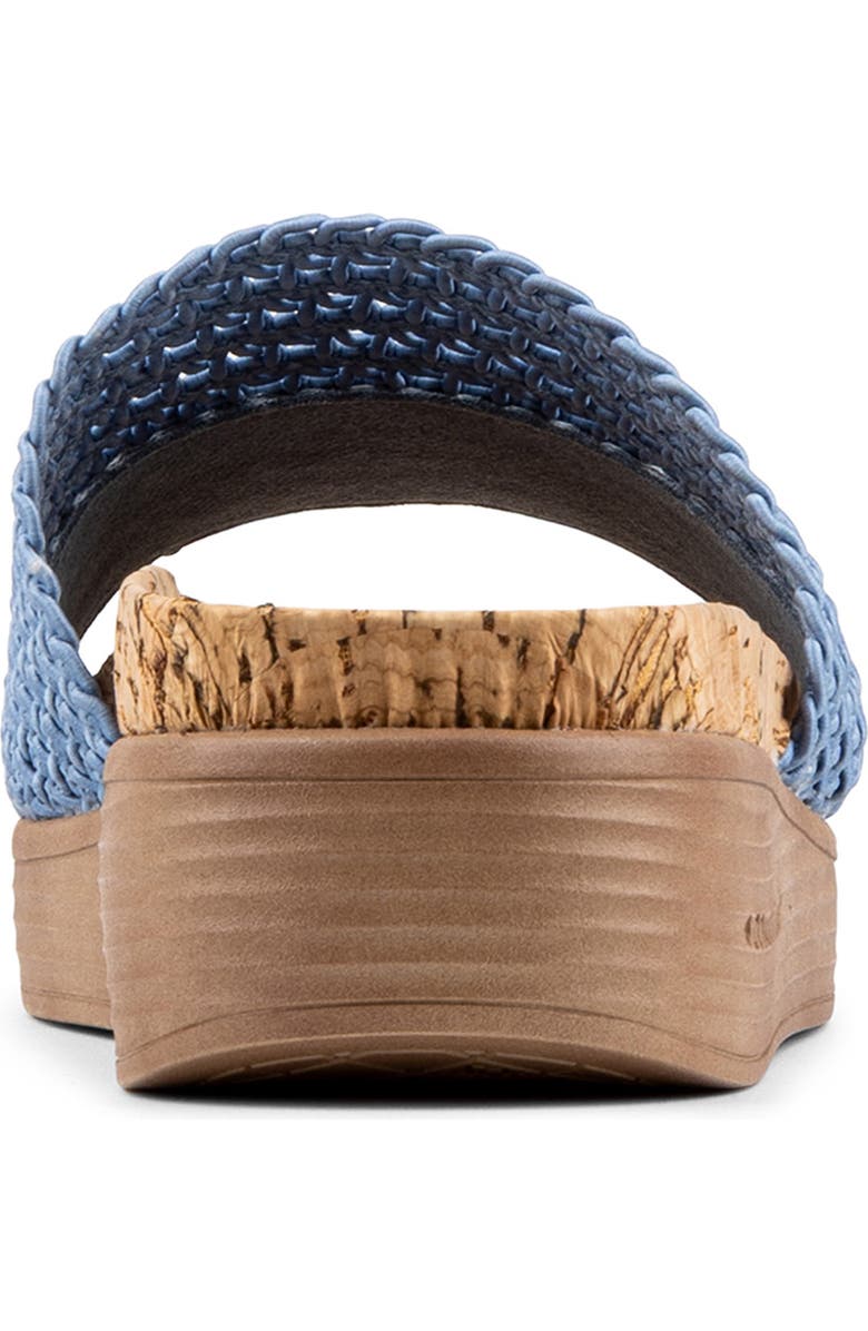 Donald Pliner Frou Platform Wedge Sandal, Alternate, color, Blue Jay