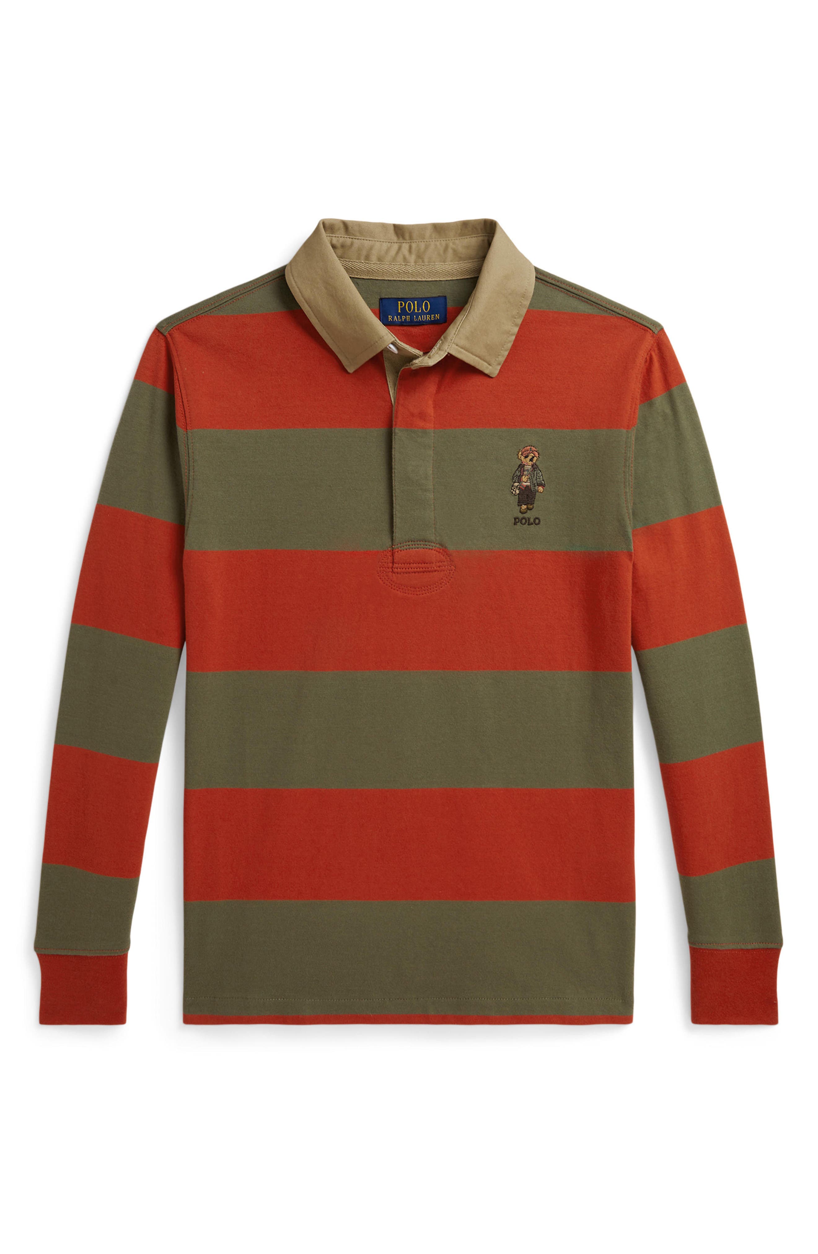 selected VARSITY ORANGE MULTI