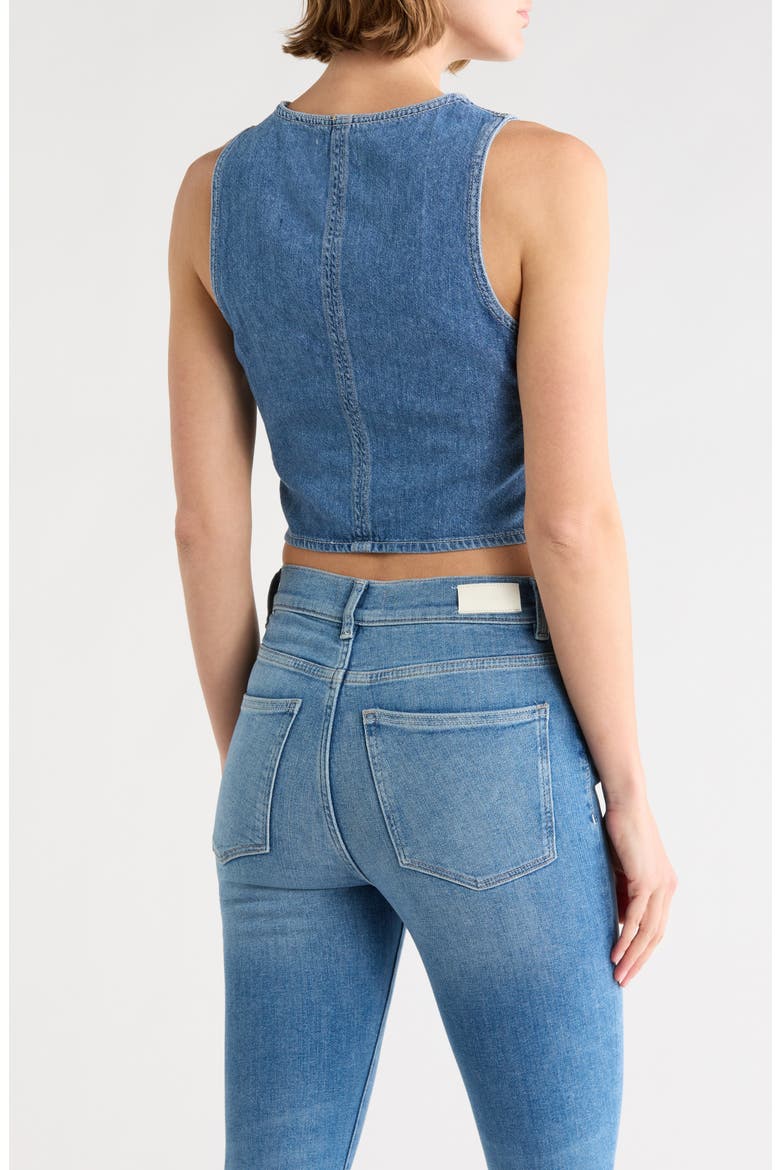 Lizzie Denim Top, Alternate, color, GREAT FALLS