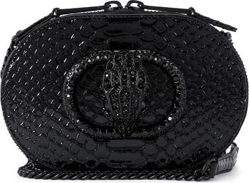 Small Chelsea Croc Embossed Leather Crossbody Bag