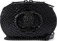 Kurt Geiger London Small Chelsea Croc Embossed Leather Crossbody Bag
