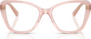 COACH 51mm Cat Eye Optical Glasses
