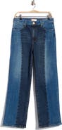 KUT from the Kloth Sienna Colorblock High Waist Wide Leg Jeans