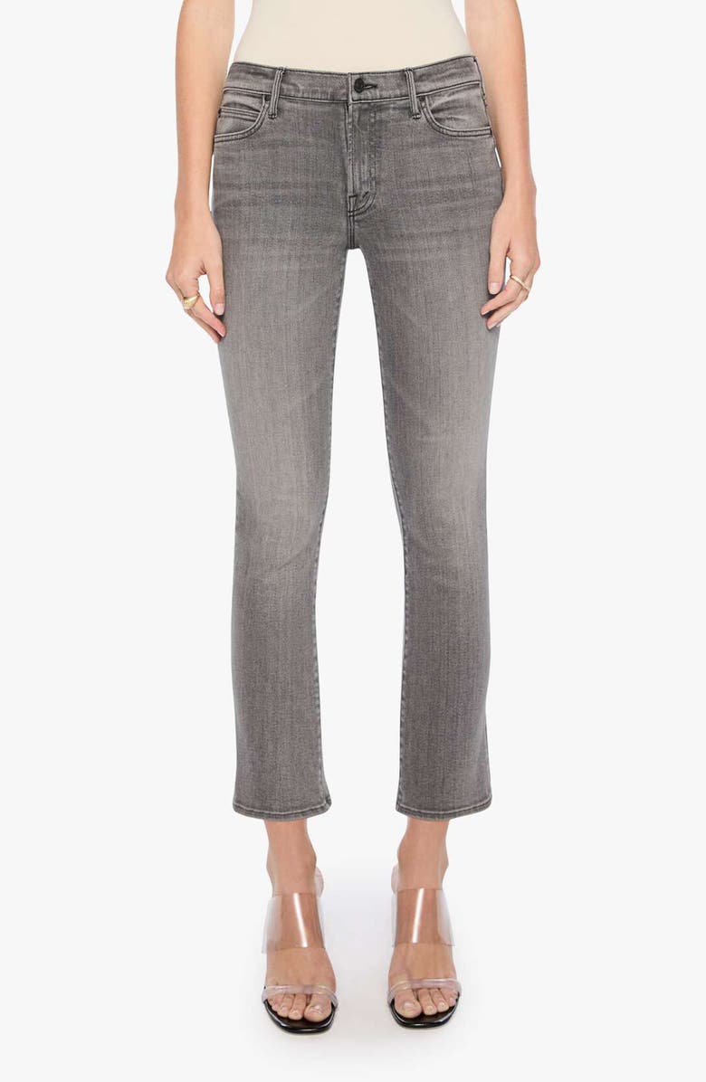 MOTHER The Rascal Hover High Waist Ankle Slim Straight Leg Jeans, Main, color, Just One More