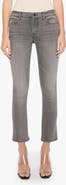 MOTHER The Rascal Hover Mid Rise Ankle Slim Straight Leg Jeans