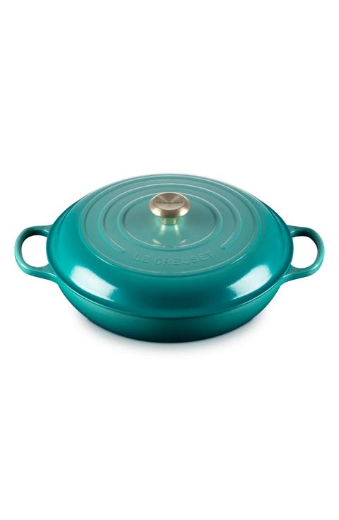 Signature 3.5-Quart Enameled Cast Iron Braiser
