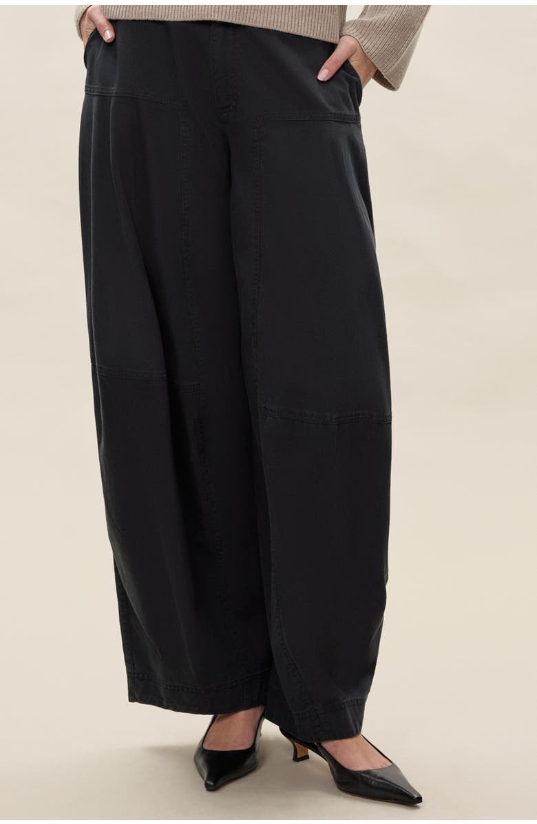 Rebecca Taylor Edith Garment Dyed Jean, Alternate, color, Black