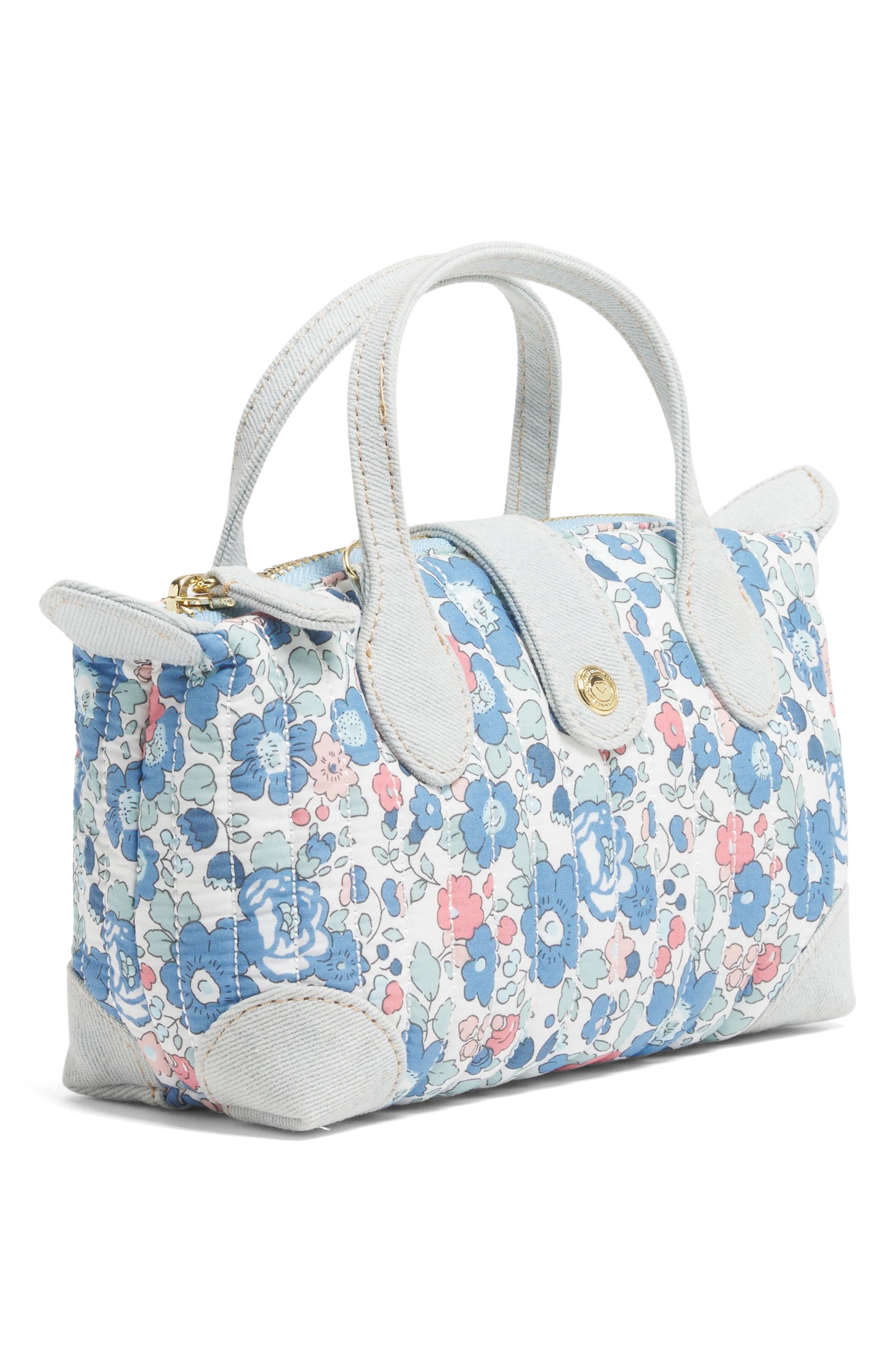 Stoney Clover Lane x Liberty Quilted Cotton Pouchette Crossbody Bag, Alternate, color, Betsy