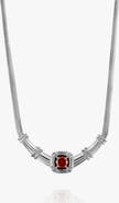 SEREIA OFFICIAL Odette Necklace Garnet Stone