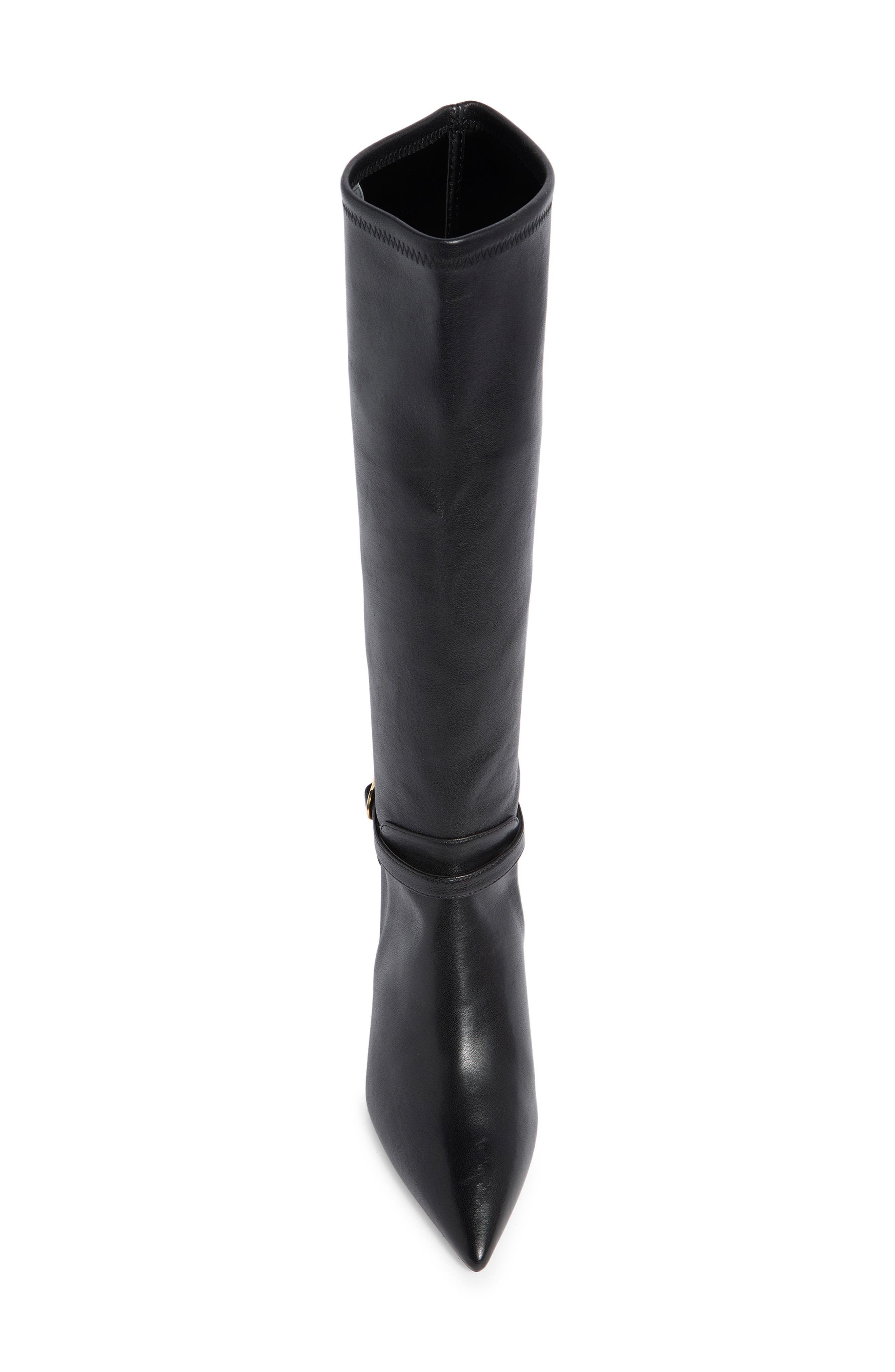 Stuart Weitzman Lori Knee High Boot, Alternate, color, Black