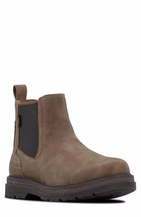 Ridge Faux Leather Chelsea Boot
