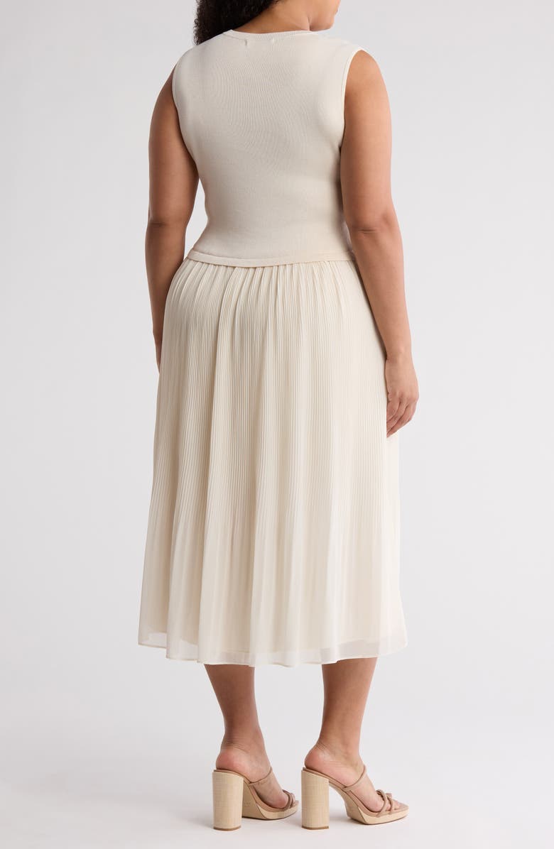 DR2 by Daniel Rainn Twofer Sleeveless Maxi Dress, Alternate, color,