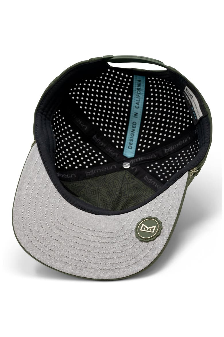 Coronado Shield Hydro Performance Snapback Hat, Alternate, color, OLIVE