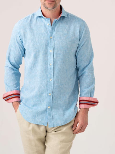 Cotton Linen Long Sleeve Shirt