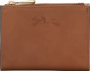 Longchamp Compact Épure Timeless Leather Trifold Wallet