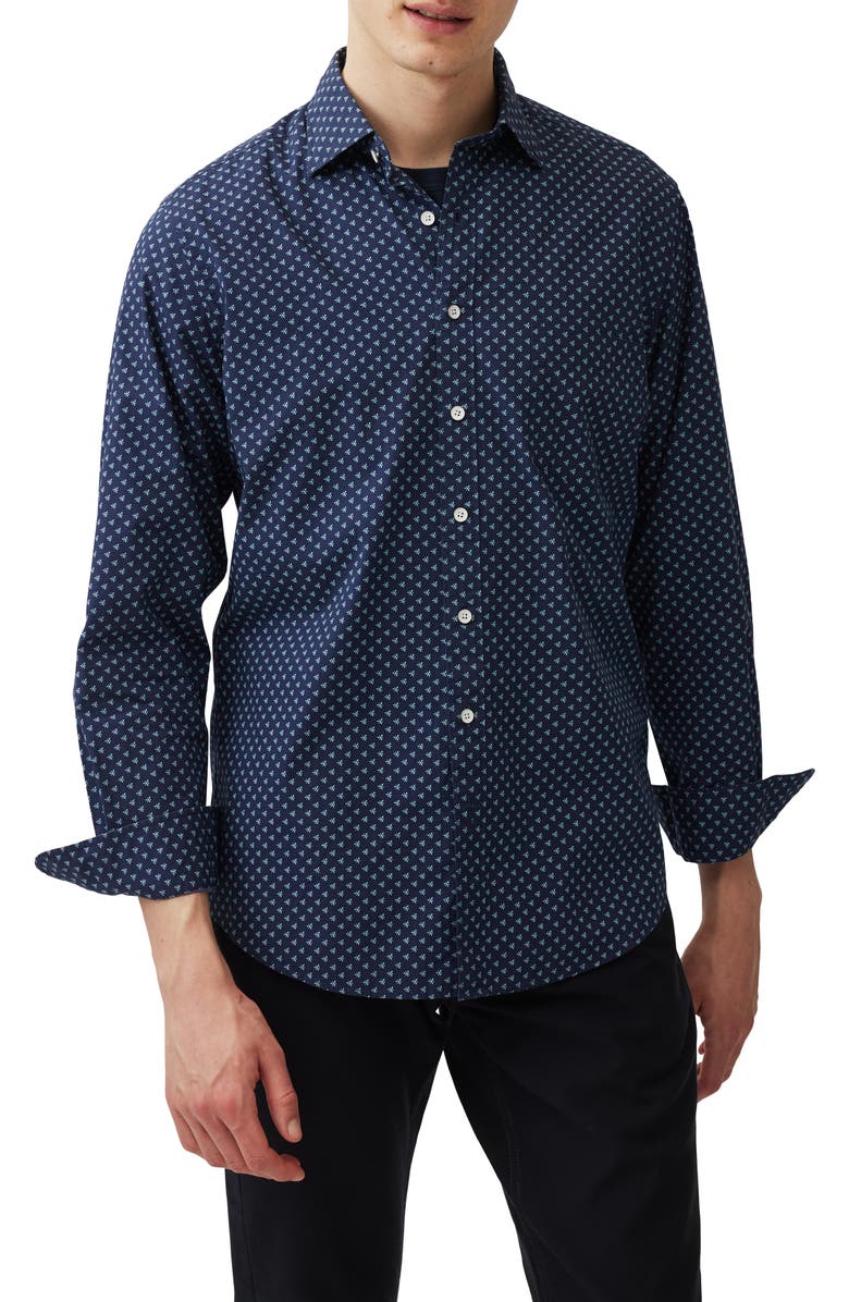 Rodd & Gunn Mount Clarence Neat Button-Up Shirt, Main, color,